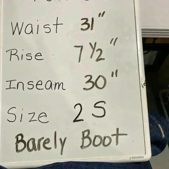 BE Rock Los Angeles For Express Blue Jeans Size 2 - Picture 4 of 4